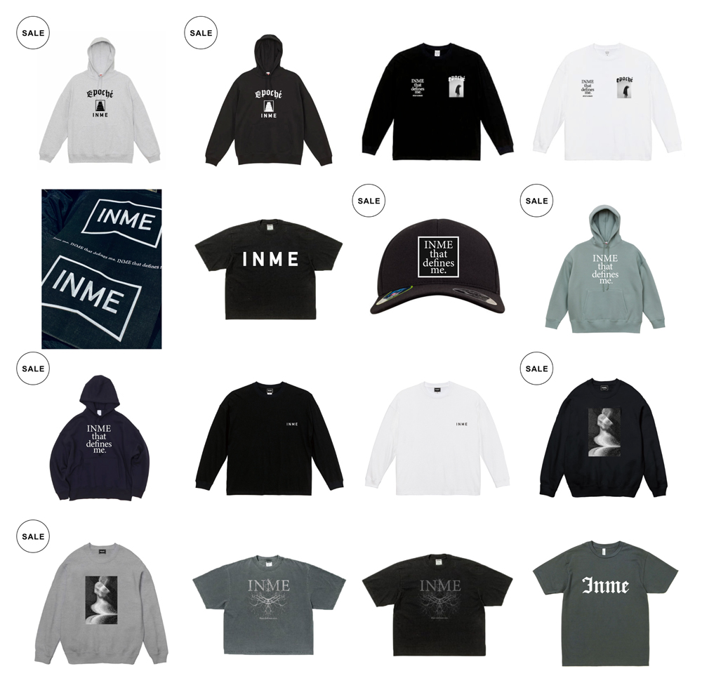 目ロンT販売開始（INME｜インミー）