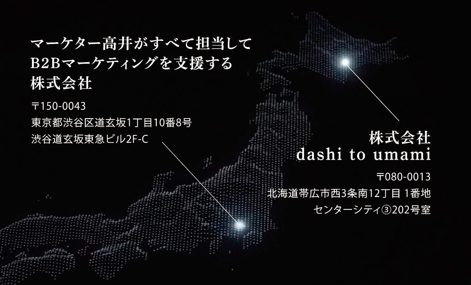 マーケター高井伸さん名刺デザイン（リニューアル）